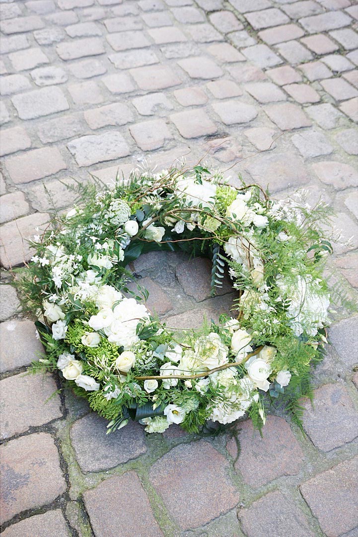 Couronne de fleurs